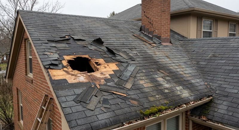 Roof Damage Restoration in Blue Bell, PA