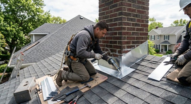 Roof Flashing Installation in Plymouth Meeting, PA