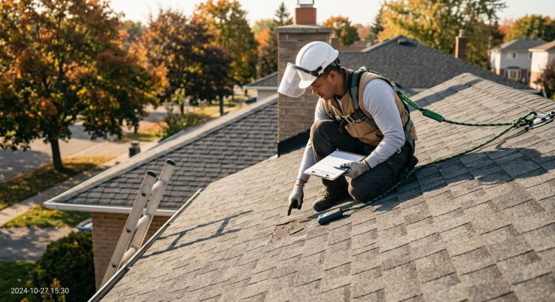 Roof Hail Inspection in North Wales, PA