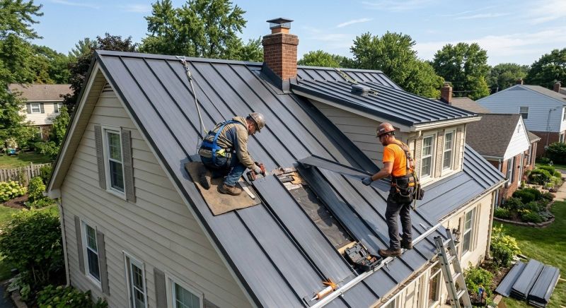 Roof Panel Repair in North Wales, PA