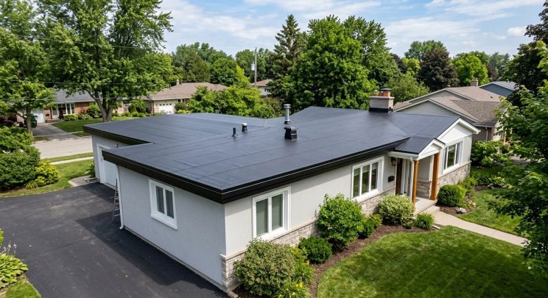 Rubber Roof Installation in North Wales, PA