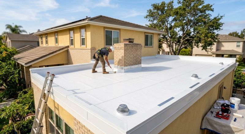 Rubber Roof Repair in Fort Washington, PA