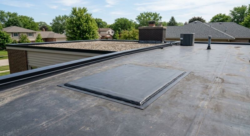 Rubber Roof Repair in Lambertville, NJ