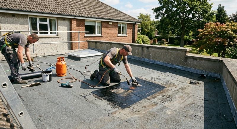 Rubber Roof Repair in Malvern, PA