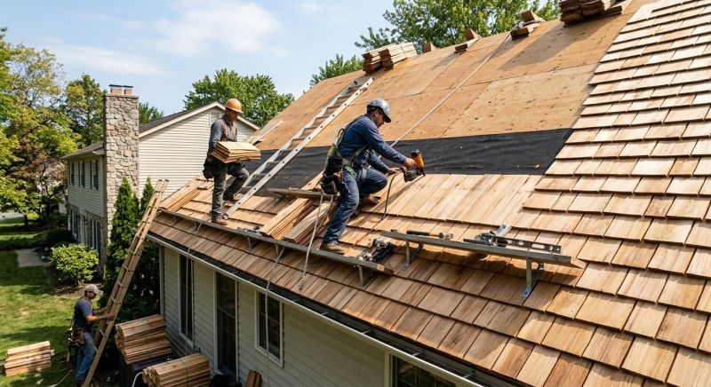 Shake Roof Replacement in Clifton Heights, PA