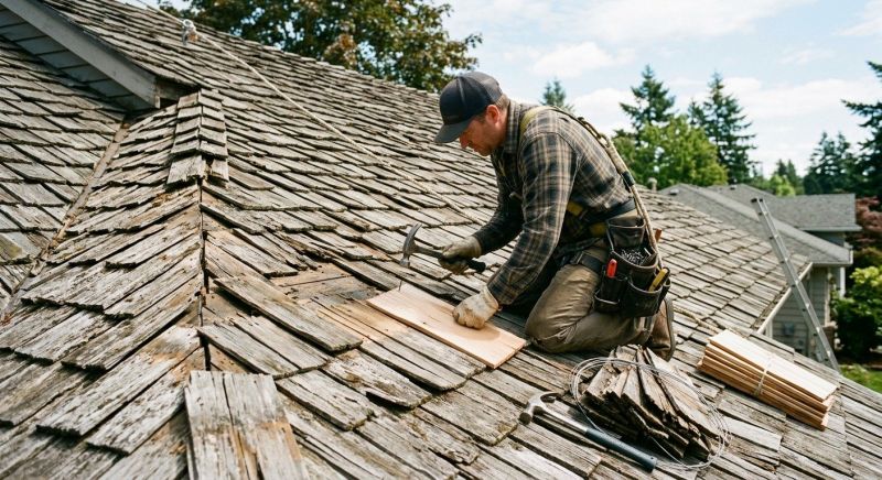 Shake Shingle Repair in East Greenville, PA