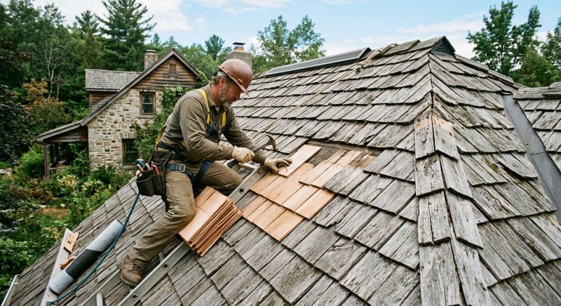 Shake Shingle Repair in Exton, PA
