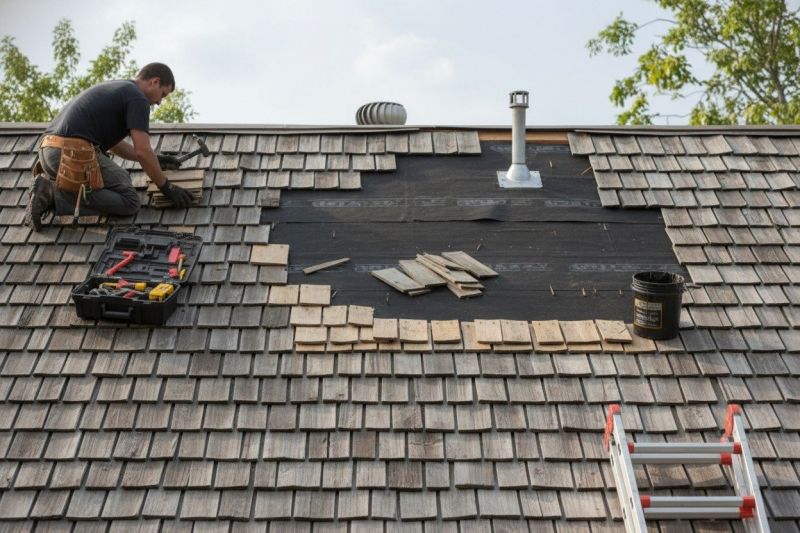 Shake Shingle Repair in Hatfield, PA
