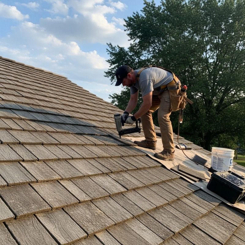 Shake Shingle Repair in Riegelsville, PA