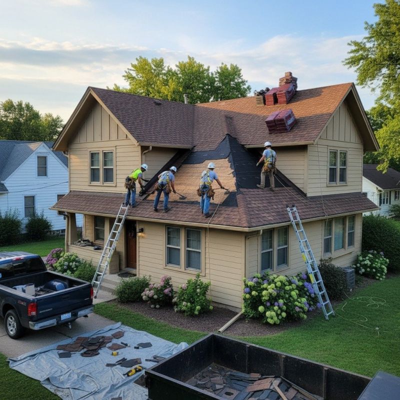 Shingle Roof Replacement in Bensalem, PA