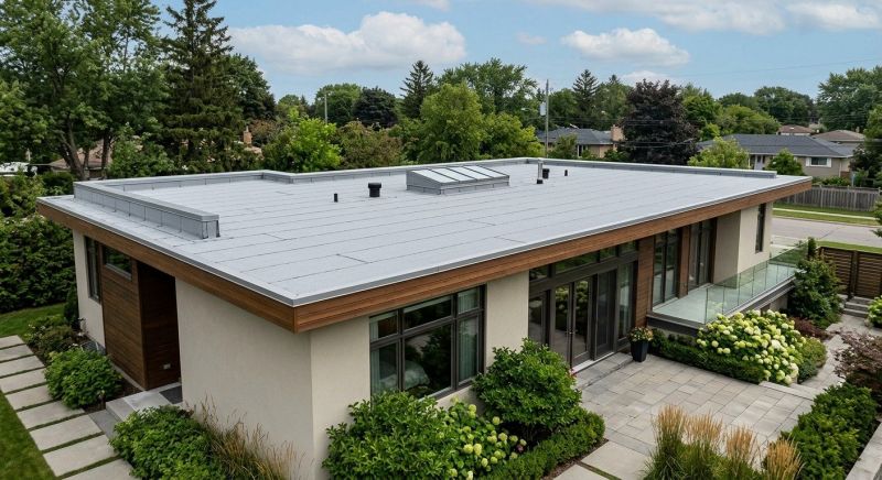 Single Ply Roof Installation in Bristol, PA