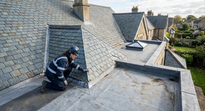 Slate Roof Inspection in North Wales, PA