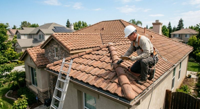 Slate Roof Inspection in North Wales, PA