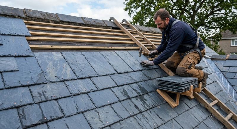 Slate Roof Installation in Barto, PA