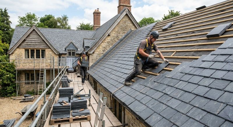 Slate Roof Installation in Pennsauken, NJ