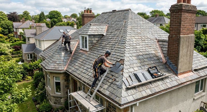 Slate Roof Maintenance in North Wales, PA