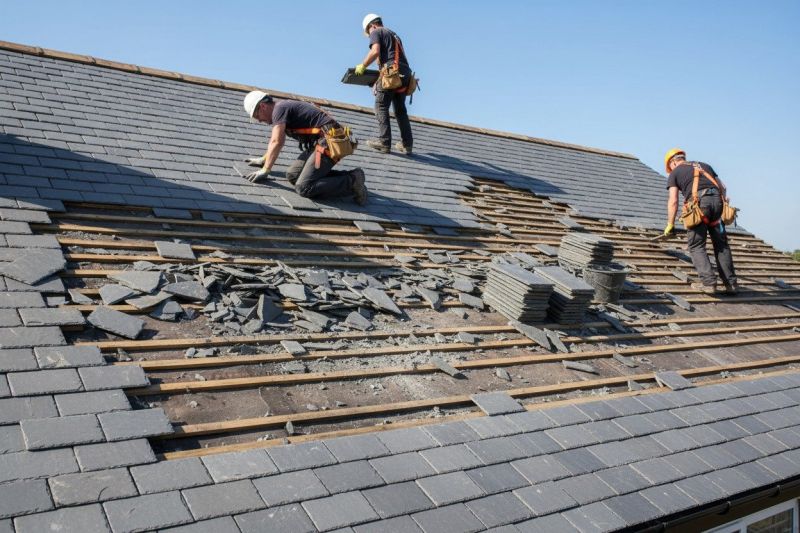 Slate Roof Replacement in Chalfont, PA