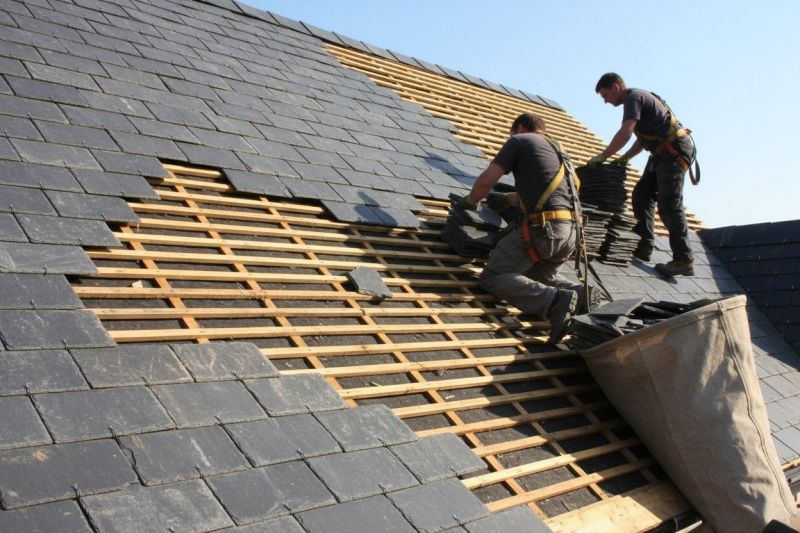 Slate Roof Replacement in East Greenville, PA