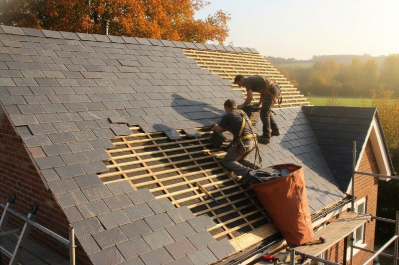 Slate Roof Replacement in Exton, PA