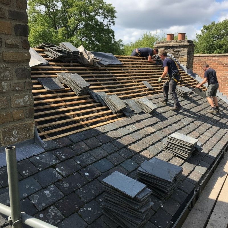 Slate Roof Replacement in Fort Washington, PA