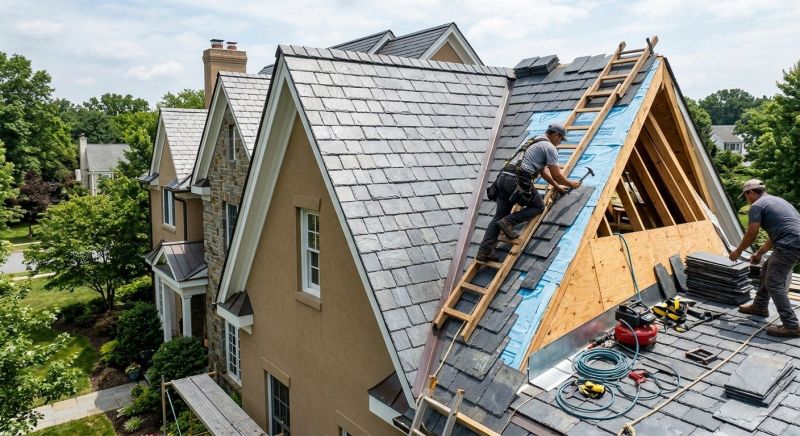 Slate Shingles Repair in Audubon, NJ