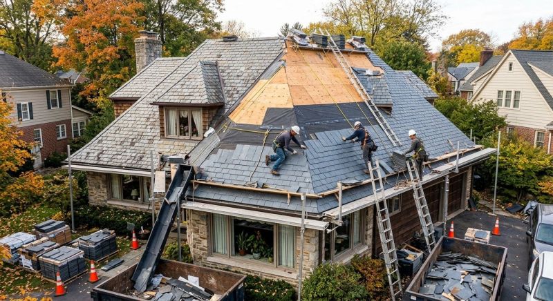 Slate Shingles Repair in Bensalem, PA