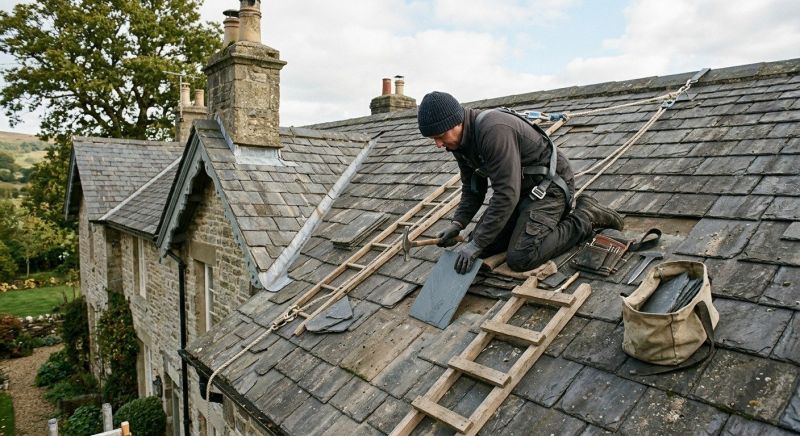 Slate Shingles Repair in Boyertown, PA
