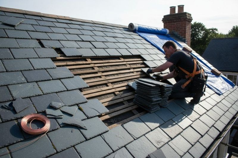 Slate Shingles Repair in New Hope, PA