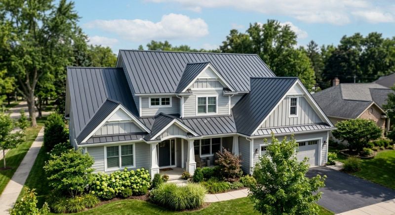 Steel Roof Replacement in Collegeville, PA