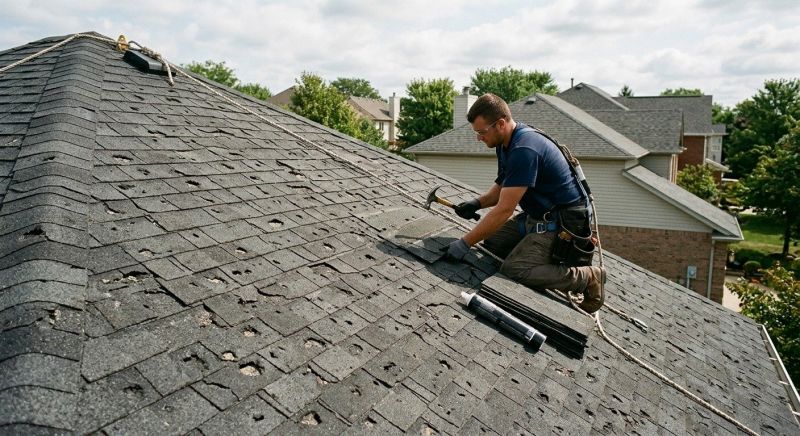 Storm Damage Roof Repair in Upper Black Eddy, PA