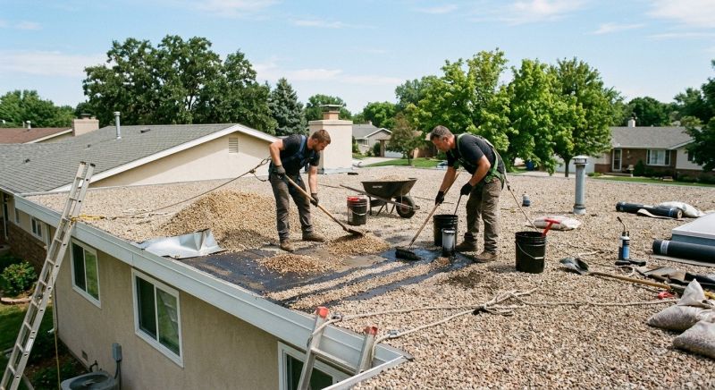 Tar And Gravel Roof Repair in Coopersburg, PA