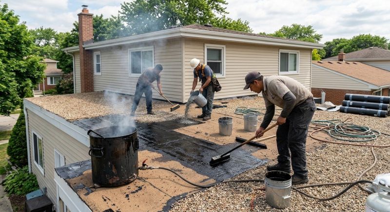 Tar And Gravel Roof Repair in East Greenville, PA