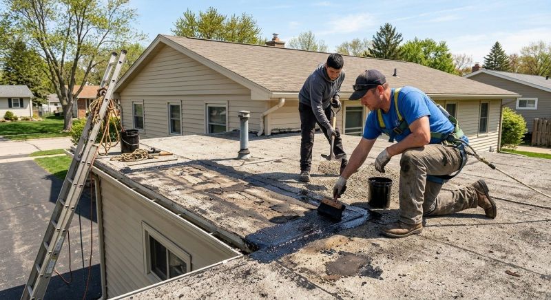 Tar And Gravel Roof Repair in East Greenville, PA