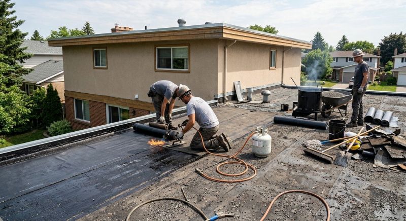 Tar Roof Repair in Collegeville, PA
