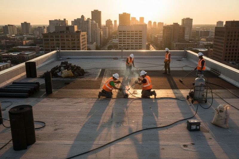 Tar Roof Replacement in Broomall, PA