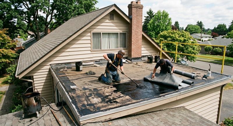 Tar Roofing Repair in North Wales, PA