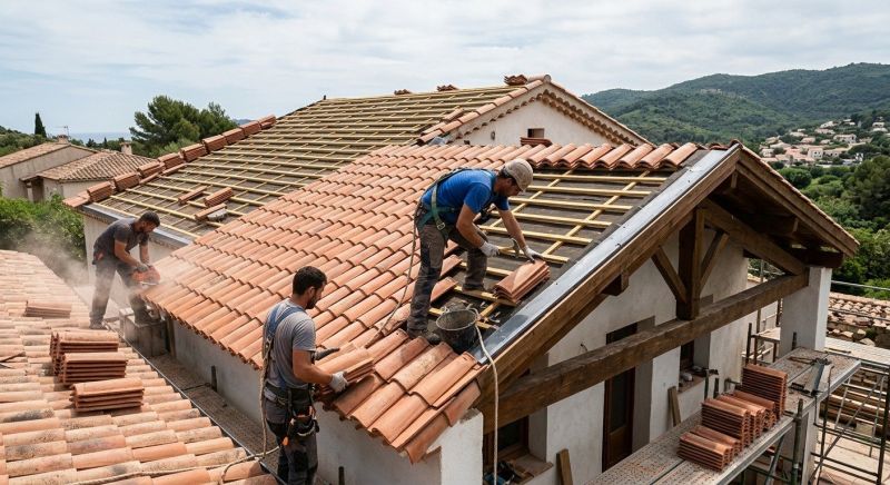 Tile Roof Installation in Moorestown, NJ