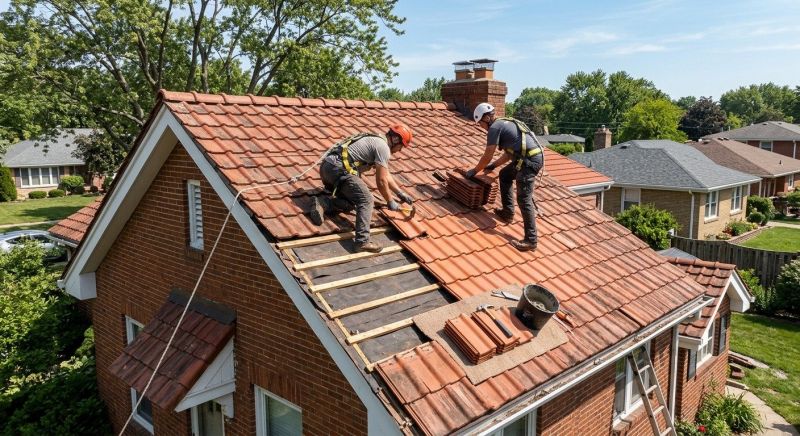 Tile Roof Repair in Exton, PA