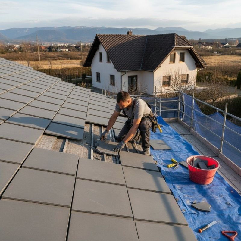 Tile Roof Repair in Lansdowne, PA