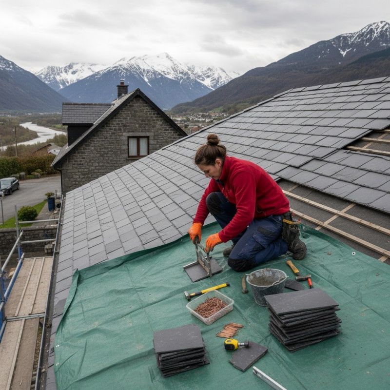 Tile Roof Repair in North Wales, PA