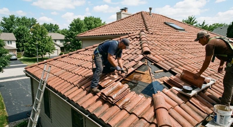 Tile Roof Repair in North Wales, PA