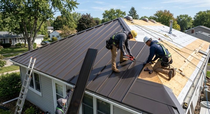 Tin Roof Installation in Bucks County, PA