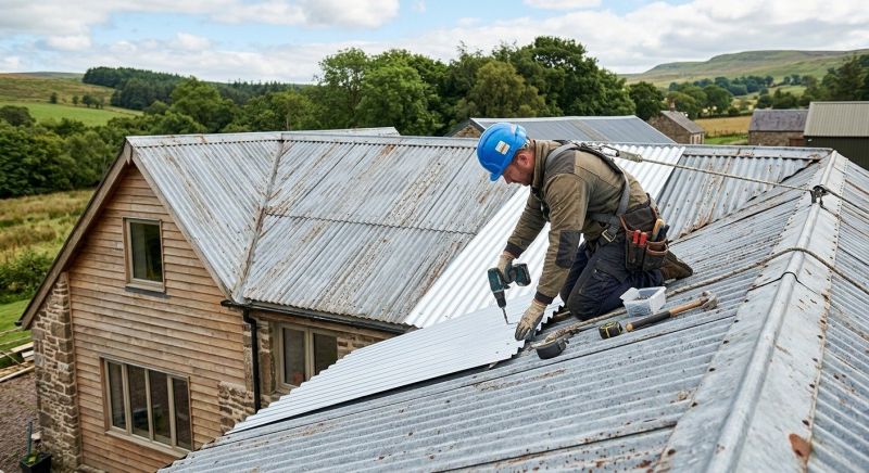 Tin Roof Repair in North Wales, PA