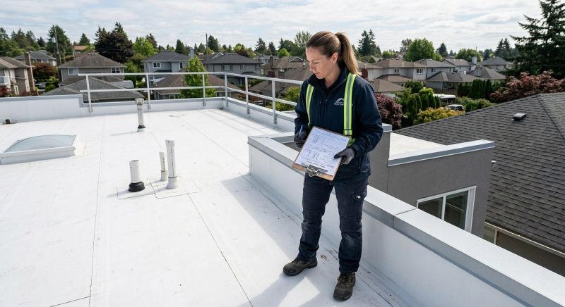 Tpo Roof Inspection in North Wales, PA