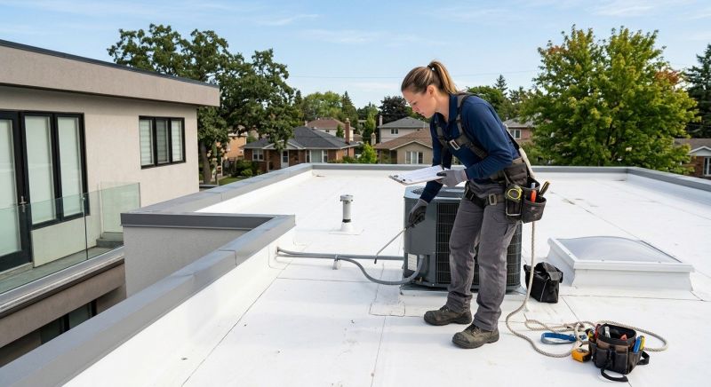 Tpo Roof Inspection in North Wales, PA