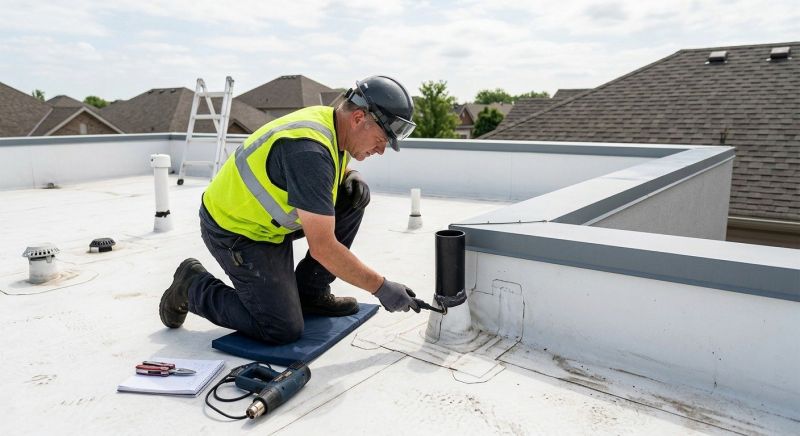 Tpo Roof Inspection in North Wales, PA