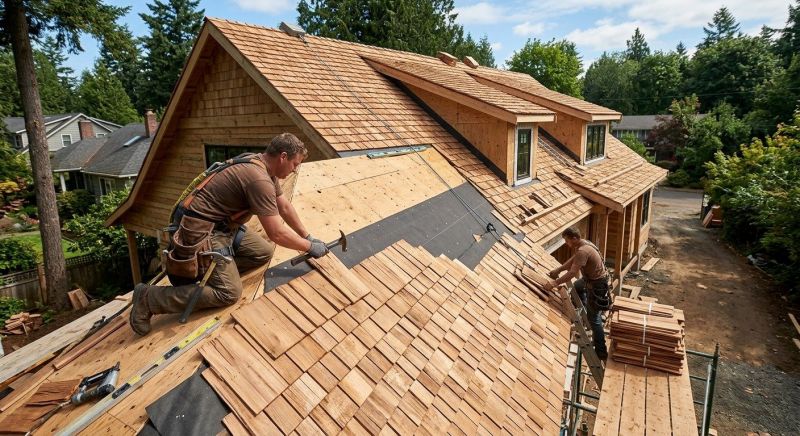 Wood Roofing Installation in Chalfont, PA