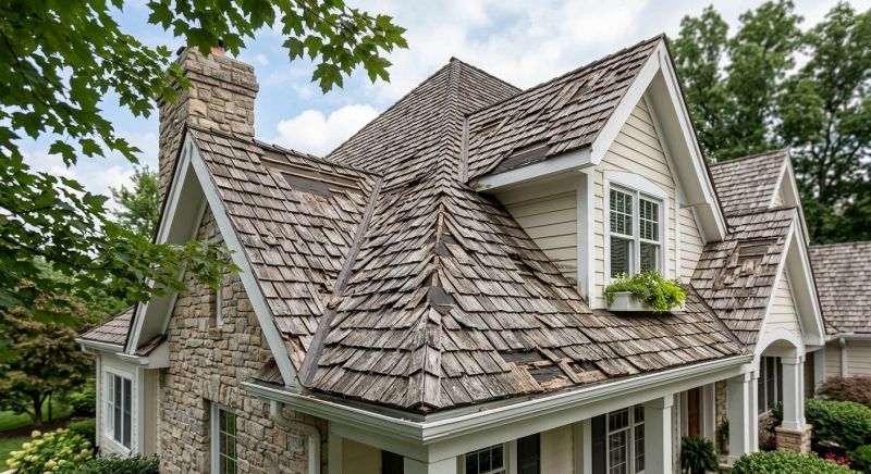 Wood Shake Roof Repair in Glenolden, PA