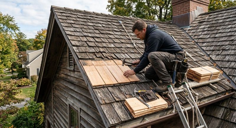Wood Shingles Repair in Lambertville, NJ