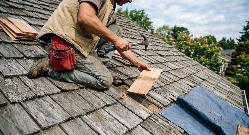 Wood Shingles Repair in Morrisville, PA